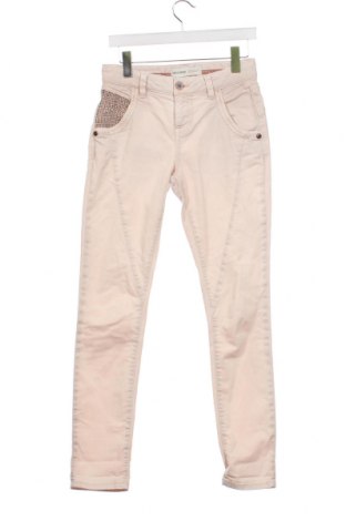 Pantaloni de femei Moshi Moshi, Mărime XS, Culoare Ecru, Preț 27,74 Lei