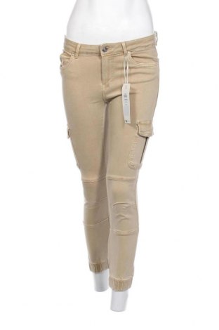 Γυναικείο παντελόνι ONLY, Μέγεθος M, Χρώμα  Μπέζ, Τιμή 15,03 €