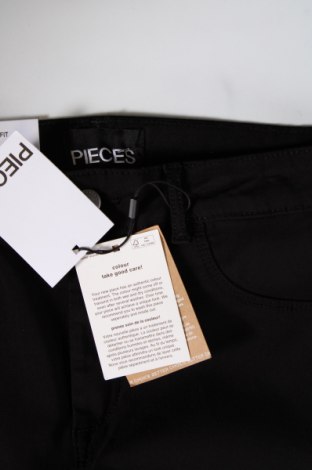 Pantaloni de femei Pieces, Mărime L, Culoare Negru, Preț 56,84 Lei