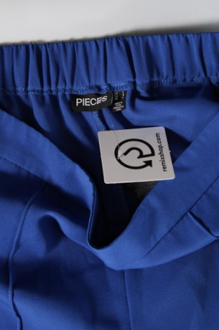 Γυναικείο παντελόνι Pieces, Μέγεθος L, Χρώμα Μπλέ, Τιμή 11,41 €
