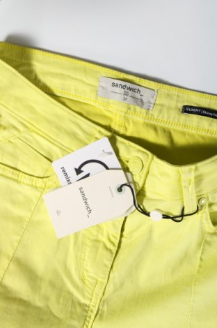 Γυναικείο παντελόνι Sandwich_, Μέγεθος XS, Χρώμα Πράσινο, Τιμή 7,53 €