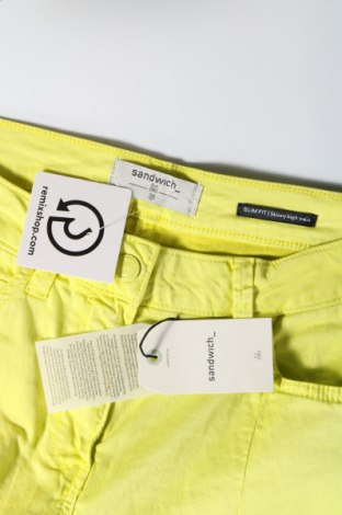 Γυναικείο παντελόνι Sandwich_, Μέγεθος M, Χρώμα Πράσινο, Τιμή 8,28 €