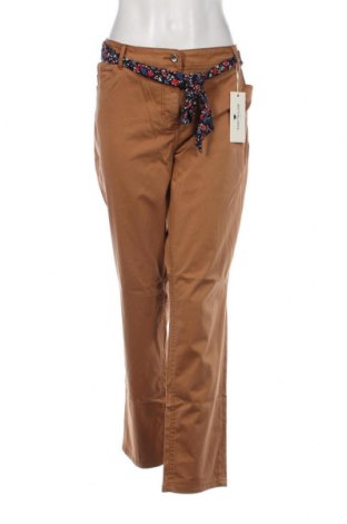 Дамски панталон Tom Tailor, Размер XXL, Цвят Бежов, Цена 47,85 лв.