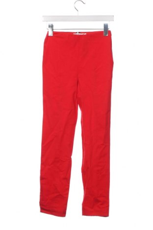 Дамски панталон Tommy Hilfiger, Размер XS, Цвят Червен, Цена 47,75 лв.