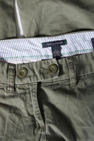 Γυναικείο παντελόνι Tommy Hilfiger, Μέγεθος S, Χρώμα Πράσινο, Τιμή 14,32 €