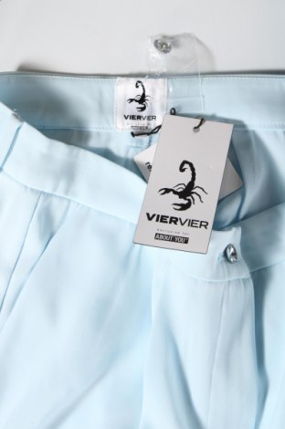 Γυναικείο παντελόνι Viervier Exclusive x About You, Μέγεθος L, Χρώμα Μπλέ, Τιμή 44,85 €