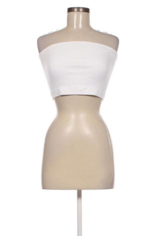 Γυναικείο αμάνικο μπλουζάκι Abercrombie & Fitch, Μέγεθος XL, Χρώμα Λευκό, Τιμή 6,58 €