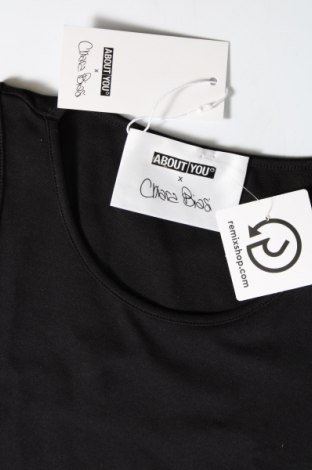 Γυναικείο αμάνικο μπλουζάκι About You, Μέγεθος XS, Χρώμα Μαύρο, Τιμή 5,15 €