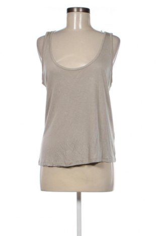 Γυναικείο αμάνικο μπλουζάκι Bershka, Μέγεθος M, Χρώμα Γκρί, Τιμή 5,63 €