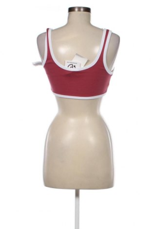 Γυναικείο αμάνικο μπλουζάκι Bershka, Μέγεθος M, Χρώμα Κόκκινο, Τιμή 10,82 €
