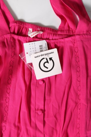 Γυναικείο αμάνικο μπλουζάκι Camaieu, Μέγεθος XS, Χρώμα Ρόζ , Τιμή 5,30 €