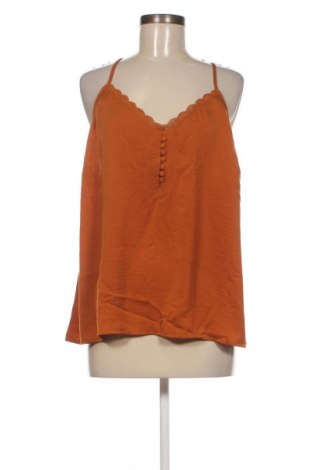 Γυναικείο αμάνικο μπλουζάκι Camaieu, Μέγεθος XL, Χρώμα Καφέ, Τιμή 4,54 €