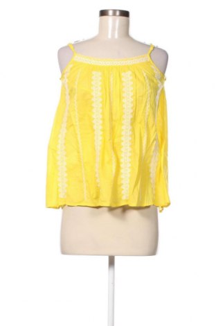 Γυναικείο αμάνικο μπλουζάκι Caroll, Μέγεθος S, Χρώμα Κίτρινο, Τιμή 6,58 €