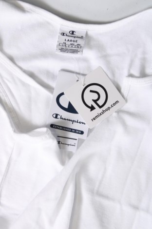 Γυναικείο αμάνικο μπλουζάκι Champion, Μέγεθος L, Χρώμα Λευκό, Τιμή 14,95 €
