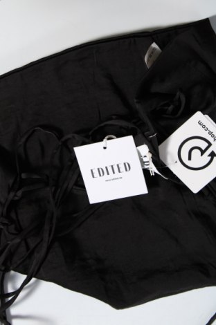 Γυναικείο αμάνικο μπλουζάκι Edited, Μέγεθος L, Χρώμα Μαύρο, Τιμή 5,68 €