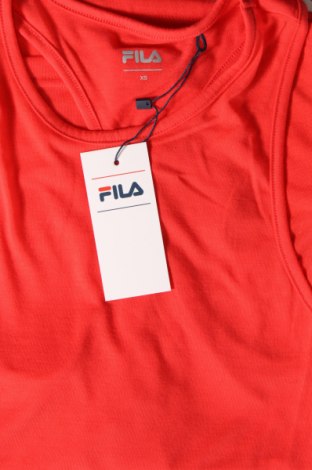 Γυναικείο αμάνικο μπλουζάκι FILA, Μέγεθος XS, Χρώμα Πορτοκαλί, Τιμή 20,10 €