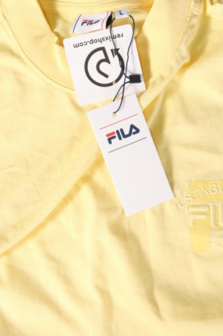 Γυναικείο αμάνικο μπλουζάκι FILA, Μέγεθος L, Χρώμα Κίτρινο, Τιμή 6,73 €