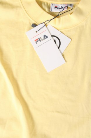 Γυναικείο αμάνικο μπλουζάκι FILA, Μέγεθος XL, Χρώμα Κίτρινο, Τιμή 14,95 €