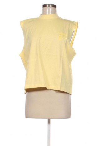 Γυναικείο αμάνικο μπλουζάκι FILA, Μέγεθος XL, Χρώμα Κίτρινο, Τιμή 6,73 €