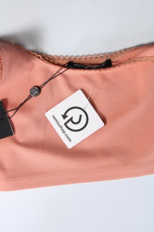 Γυναικείο αμάνικο μπλουζάκι Fashion Union, Μέγεθος M, Χρώμα Πορτοκαλί, Τιμή 4,19 €