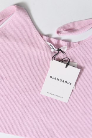 Tricou de damă Glamorous, Mărime M, Culoare Roz, Preț 41,97 Lei