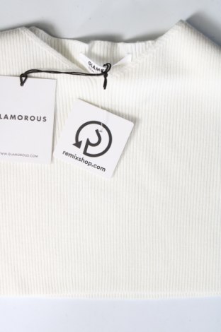 Tricou de damă Glamorous, Mărime XL, Culoare Ecru, Preț 41,02 Lei