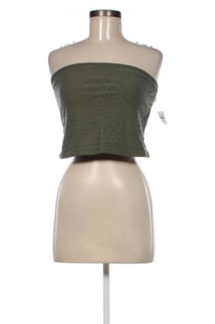 Γυναικείο αμάνικο μπλουζάκι Hollister, Μέγεθος XL, Χρώμα Πράσινο, Τιμή 5,53 €