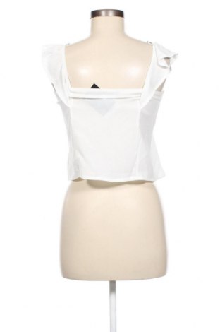 Γυναικείο αμάνικο μπλουζάκι Jennyfer, Μέγεθος XS, Χρώμα Λευκό, Τιμή 5,52 €