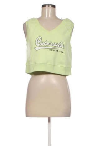 Γυναικείο αμάνικο μπλουζάκι Jennyfer, Μέγεθος L, Χρώμα Πράσινο, Τιμή 7,03 €