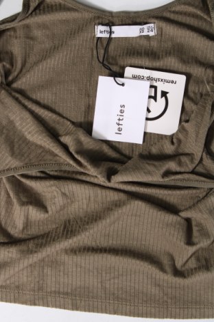 Γυναικείο αμάνικο μπλουζάκι Lefties, Μέγεθος XS, Χρώμα Πράσινο, Τιμή 5,41 €