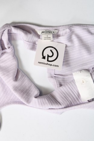 Γυναικείο αμάνικο μπλουζάκι Monki, Μέγεθος S, Χρώμα Βιολετί, Τιμή 5,29 €
