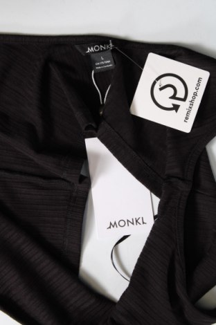 Γυναικείο αμάνικο μπλουζάκι Monki, Μέγεθος L, Χρώμα Μαύρο, Τιμή 5,29 €