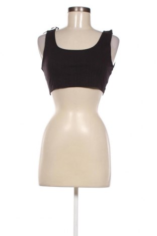 Γυναικείο αμάνικο μπλουζάκι Monki, Μέγεθος L, Χρώμα Μαύρο, Τιμή 4,60 €