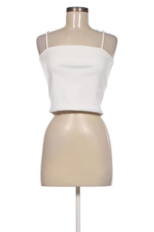 Γυναικείο αμάνικο μπλουζάκι Monki, Μέγεθος M, Χρώμα Λευκό, Τιμή 5,19 €