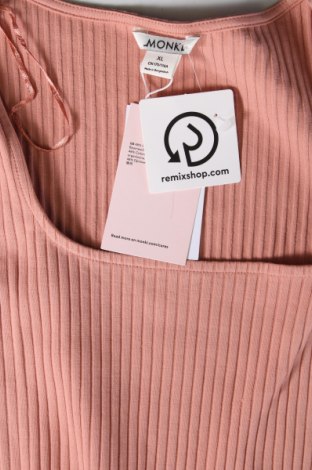 Γυναικείο αμάνικο μπλουζάκι Monki, Μέγεθος XL, Χρώμα Ρόζ , Τιμή 6,66 €