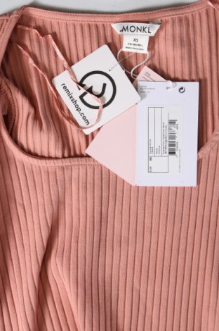 Γυναικείο αμάνικο μπλουζάκι Monki, Μέγεθος XS, Χρώμα Ρόζ , Τιμή 6,17 €