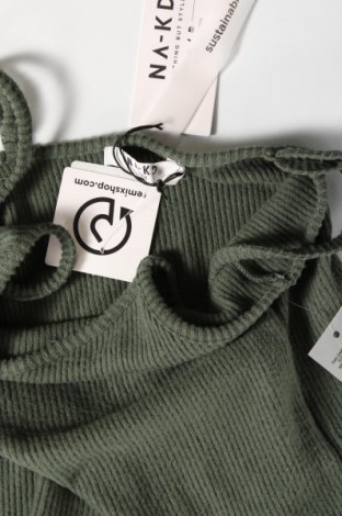 Γυναικείο αμάνικο μπλουζάκι NA-KD, Μέγεθος S, Χρώμα Πράσινο, Τιμή 9,27 €