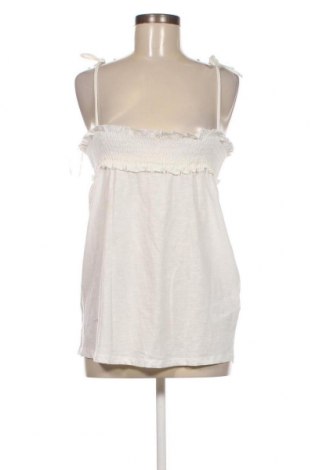Γυναικείο αμάνικο μπλουζάκι Naf Naf, Μέγεθος M, Χρώμα Λευκό, Τιμή 5,53 €