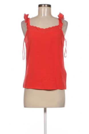 Γυναικείο αμάνικο μπλουζάκι Naf Naf, Μέγεθος S, Χρώμα Κόκκινο, Τιμή 5,23 €