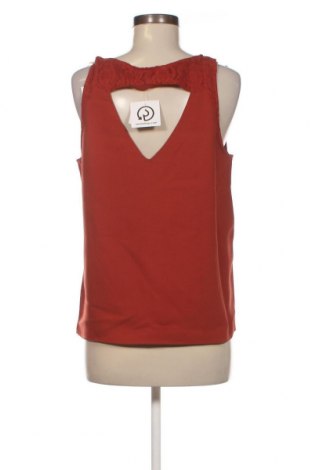 Γυναικείο αμάνικο μπλουζάκι Naf Naf, Μέγεθος L, Χρώμα Καφέ, Τιμή 5,38 €