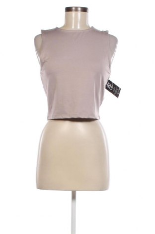 Γυναικείο αμάνικο μπλουζάκι Nly Trend, Μέγεθος L, Χρώμα  Μπέζ, Τιμή 6,92 €