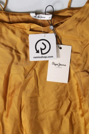 Γυναικείο αμάνικο μπλουζάκι Pepe Jeans, Μέγεθος L, Χρώμα Κίτρινο, Τιμή 6,58 €