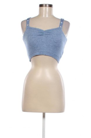 Γυναικείο αμάνικο μπλουζάκι Pimkie, Μέγεθος M, Χρώμα Μπλέ, Τιμή 6,92 €