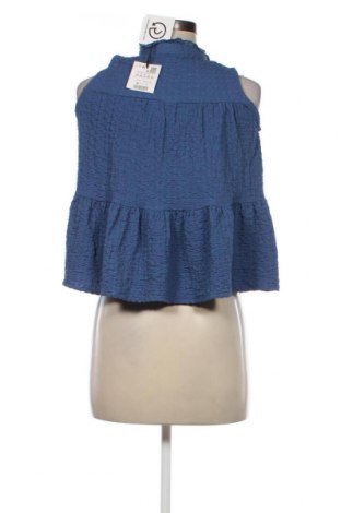 Γυναικείο αμάνικο μπλουζάκι Pull&Bear, Μέγεθος XS, Χρώμα Μπλέ, Τιμή 6,92 €