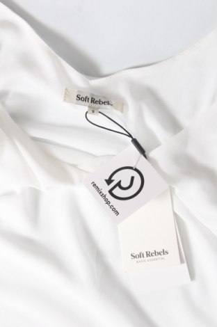 Damska koszulka na ramiączkach Soft Rebels, Rozmiar S, Kolor Biały, Cena 41,74 zł