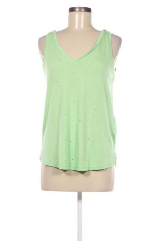 Γυναικείο αμάνικο μπλουζάκι Springfield, Μέγεθος M, Χρώμα Πράσινο, Τιμή 5,71 €