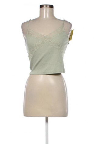 Γυναικείο αμάνικο μπλουζάκι Tally Weijl, Μέγεθος L, Χρώμα Πράσινο, Τιμή 4,98 €