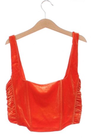 Γυναικείο αμάνικο μπλουζάκι Tally Weijl, Μέγεθος S, Χρώμα Πορτοκαλί, Τιμή 5,73 €