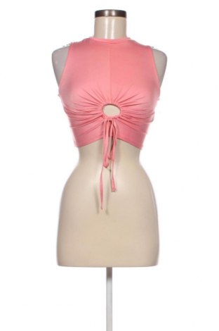 Γυναικείο αμάνικο μπλουζάκι Tally Weijl, Μέγεθος L, Χρώμα Ρόζ , Τιμή 5,19 €