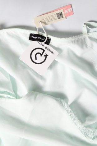 Γυναικείο αμάνικο μπλουζάκι Tally Weijl, Μέγεθος XL, Χρώμα Πράσινο, Τιμή 5,41 €